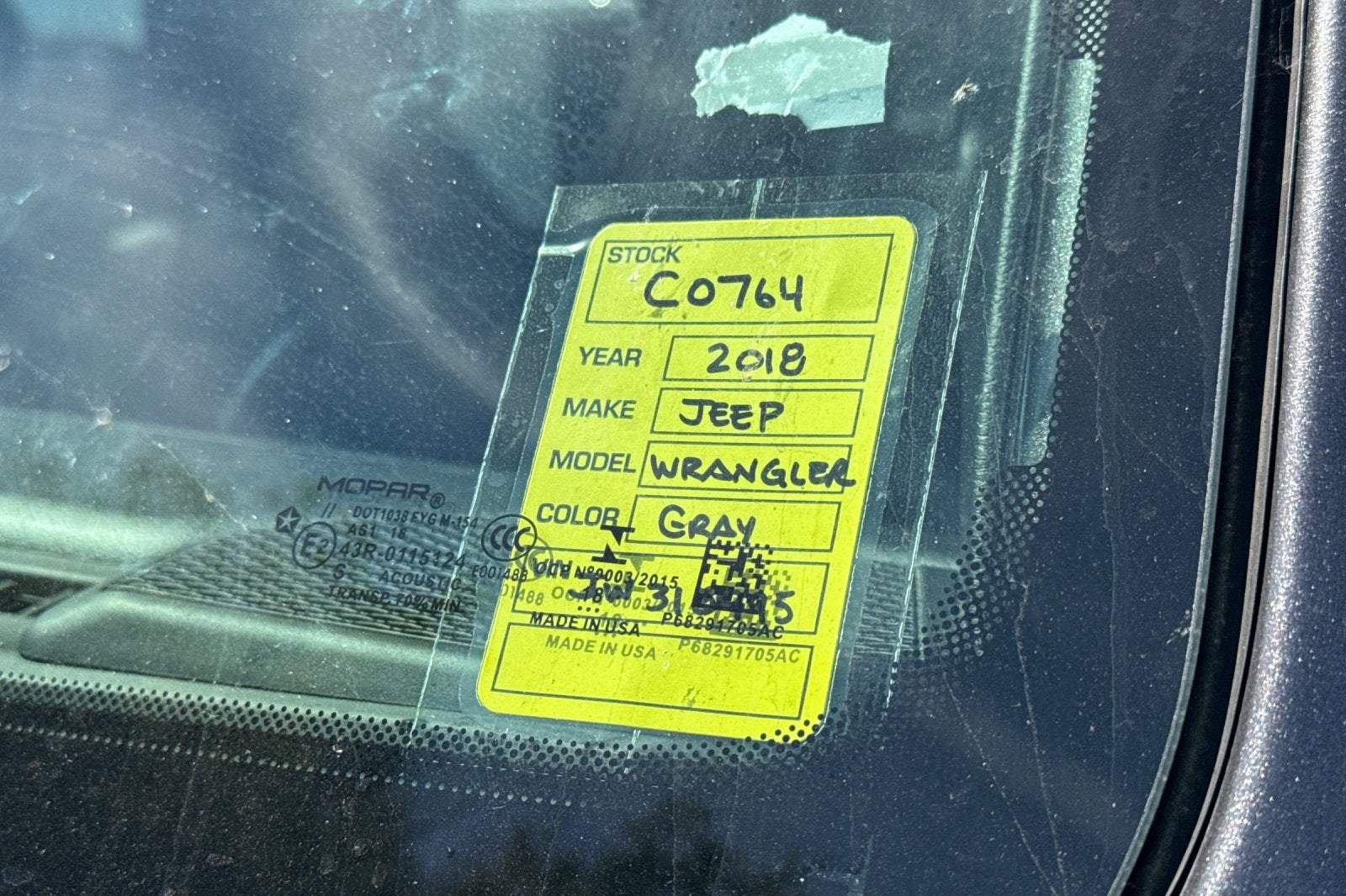 2018 Jeep Wrangler Unlimited Sport S 4x4