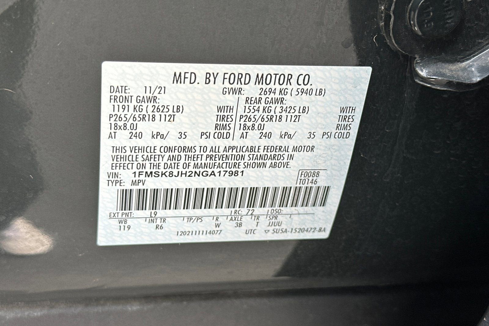 2022 Ford Explorer Timberline