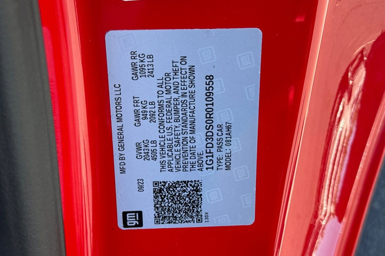 2024 Chevrolet Camaro 3LT