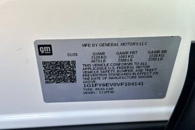 2027 Chevrolet Bolt LT