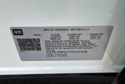 2027 Chevrolet Bolt LT
