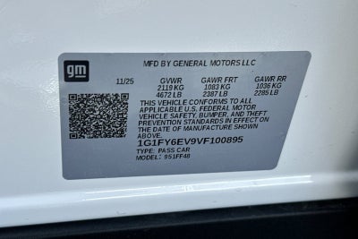 2027 Chevrolet Bolt LT