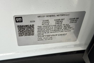 2027 Chevrolet Bolt LT