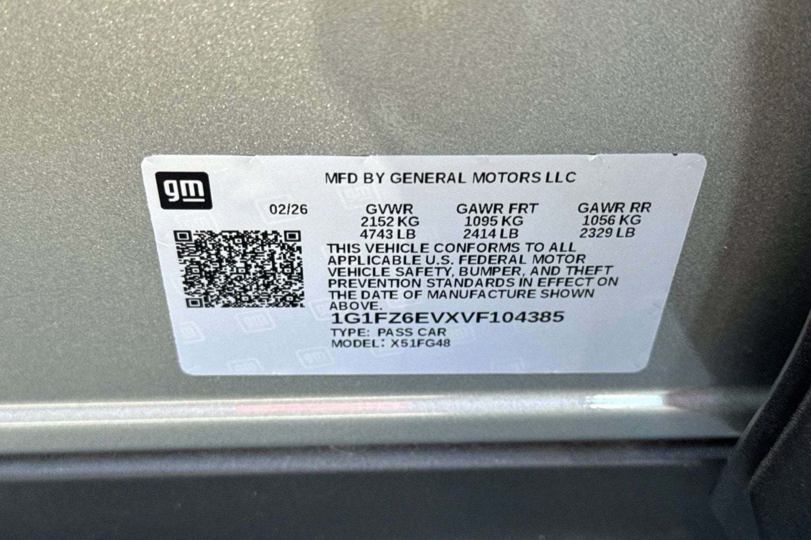 2027 Chevrolet Bolt RS