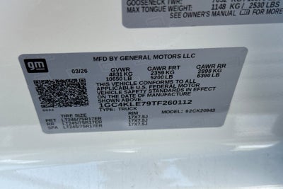 2026 Chevrolet Silverado 2500 HD WT