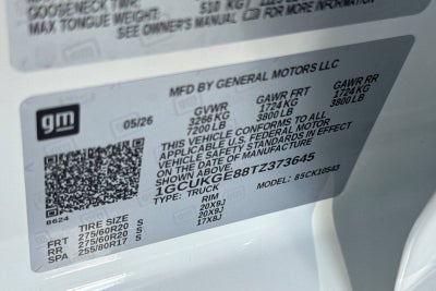 2026 Chevrolet Silverado 1500 LTZ