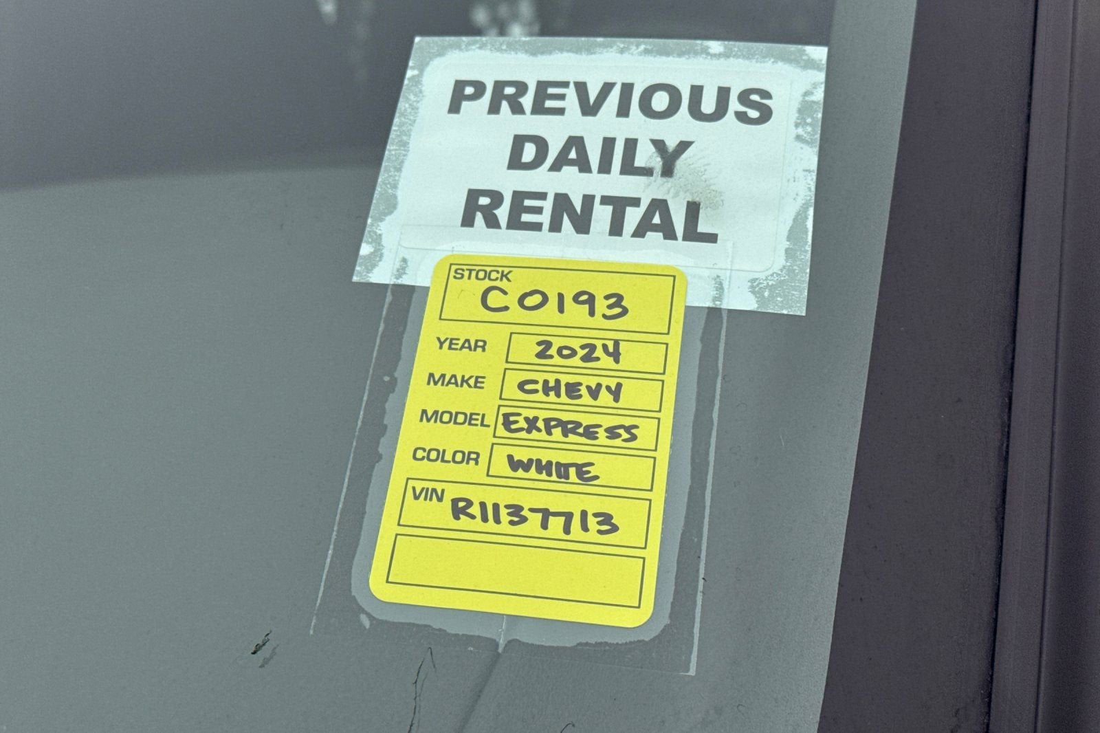 2024 Chevrolet Express Cargo 2500 WT