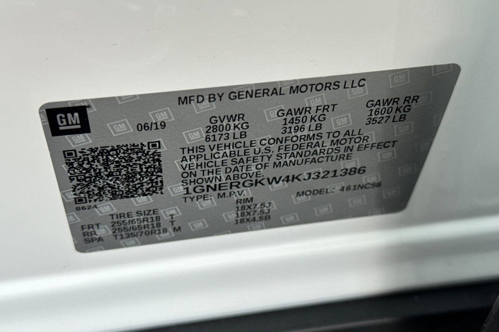 2019 Chevrolet Traverse LT Cloth