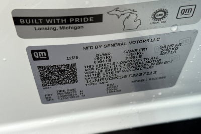 2026 Chevrolet Traverse LT