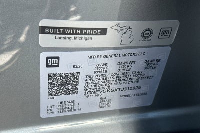 2026 Chevrolet Traverse LT