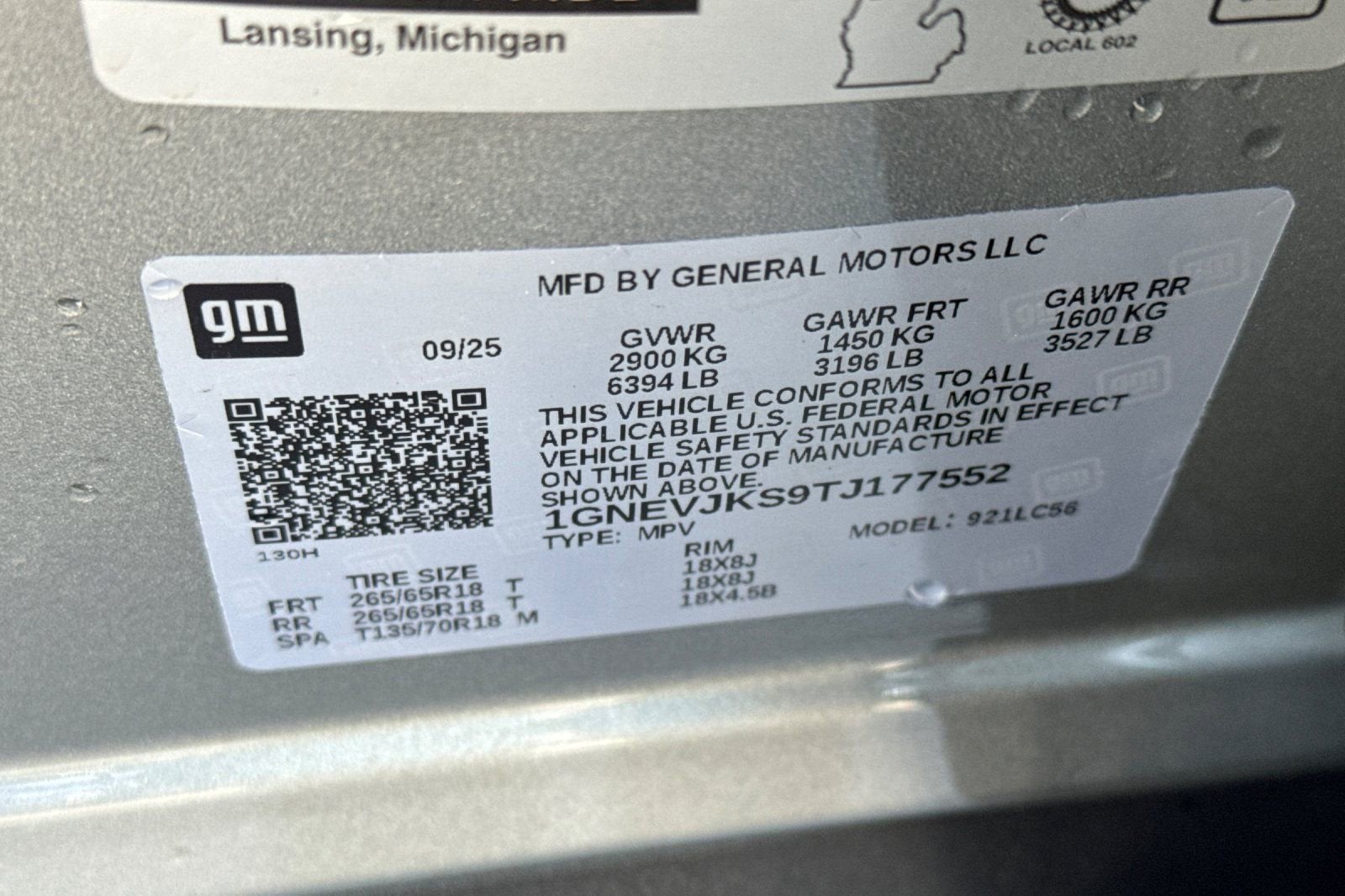 2026 Chevrolet Traverse Z71