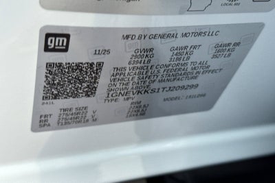 2026 Chevrolet Traverse High Country