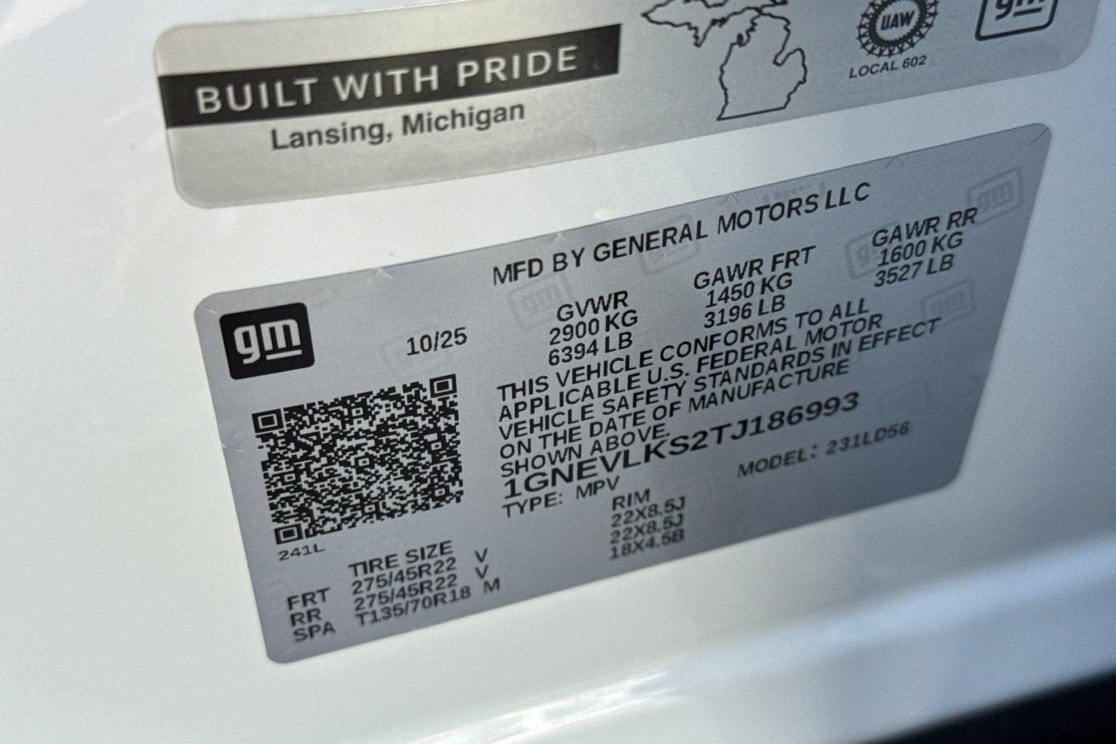 2026 Chevrolet Traverse RS