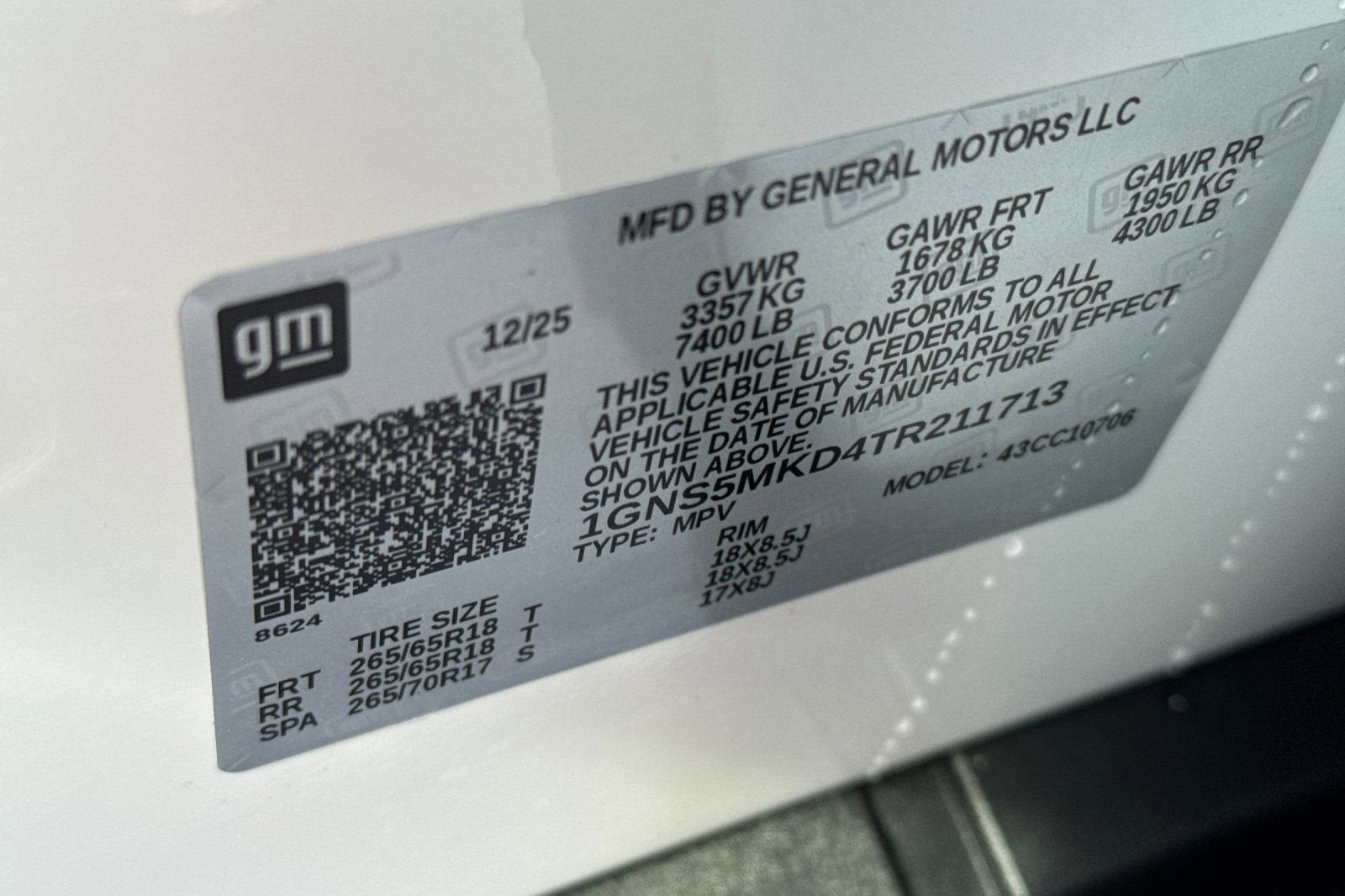 2026 Chevrolet Tahoe LS