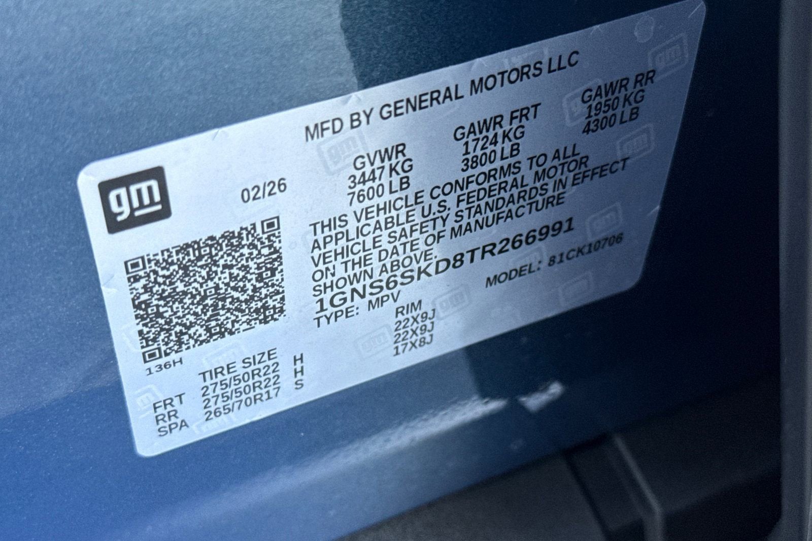 2026 Chevrolet Tahoe Premier