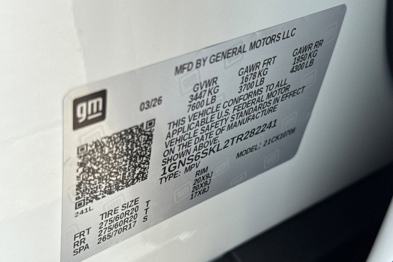 2026 Chevrolet Tahoe Premier