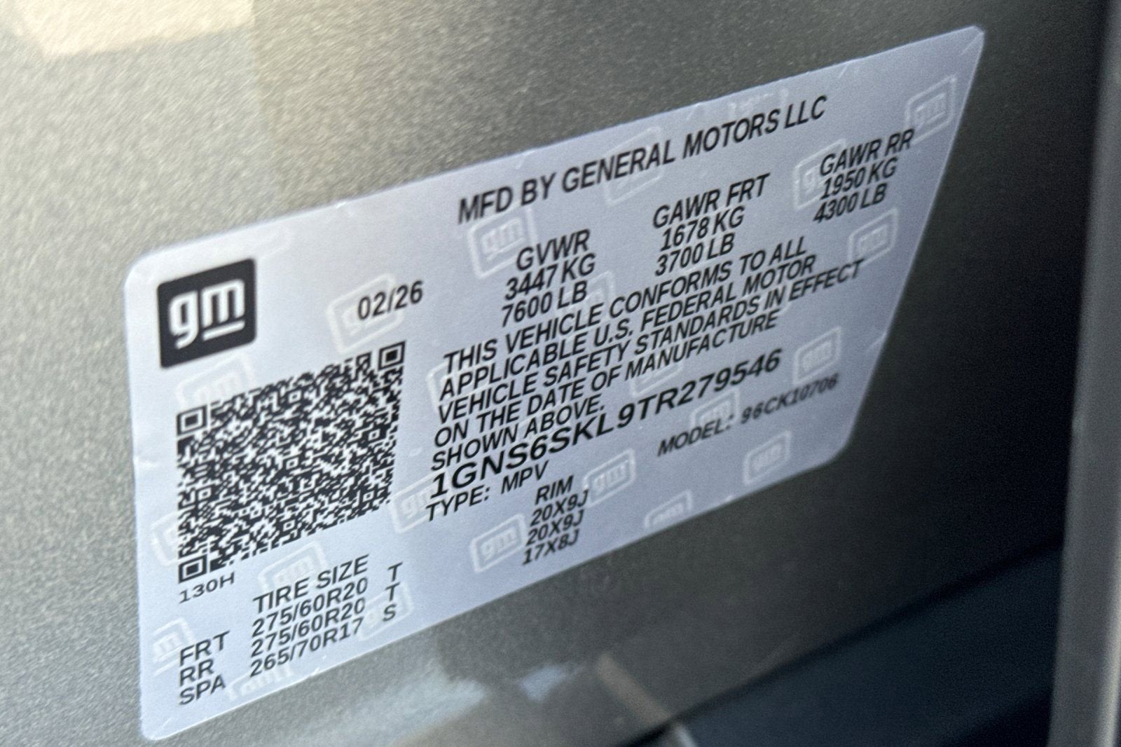 2026 Chevrolet Tahoe Premier