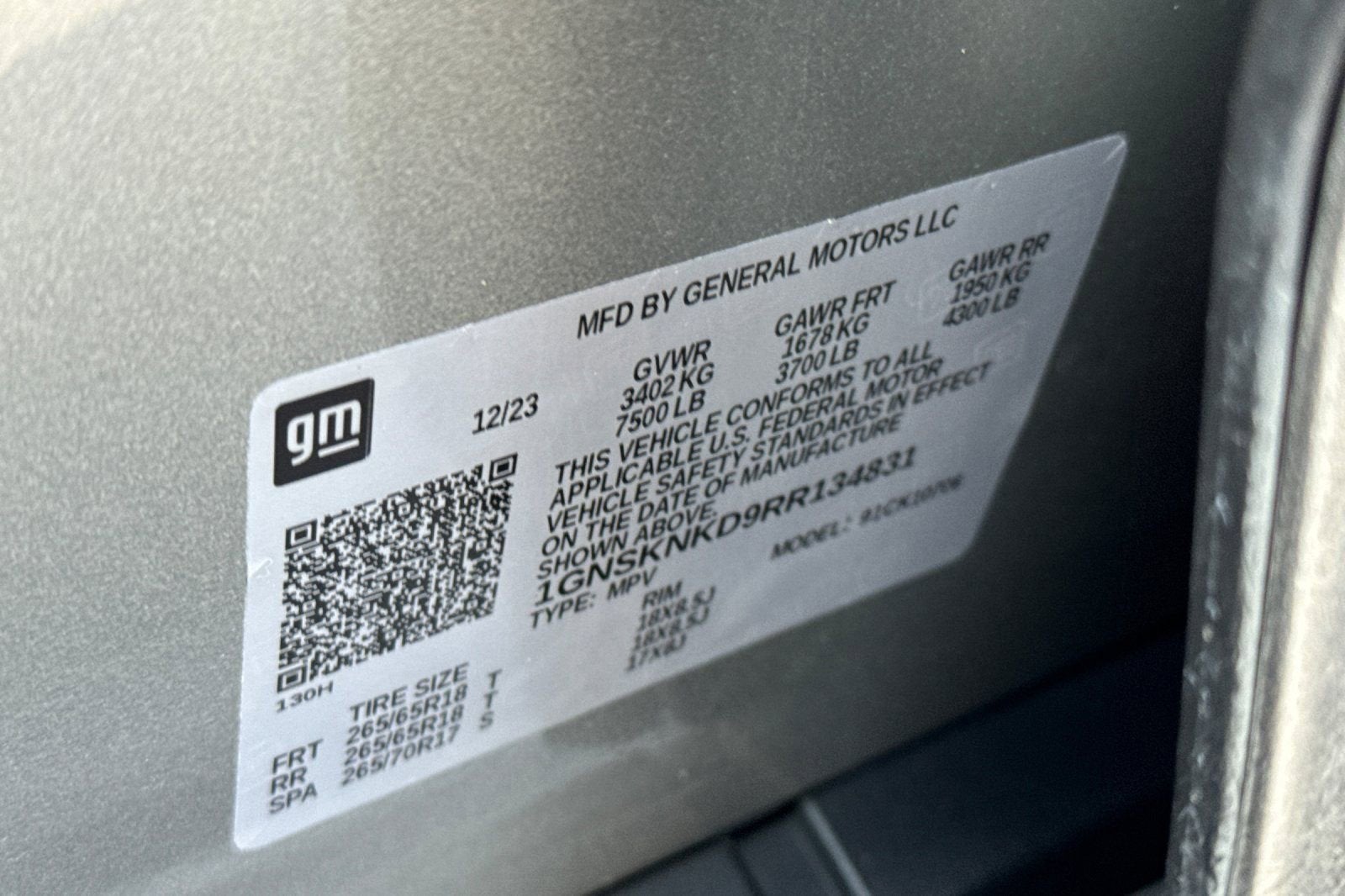 2024 Chevrolet Tahoe LT