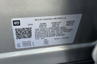 2025 Cadillac XT4 Premium Luxury