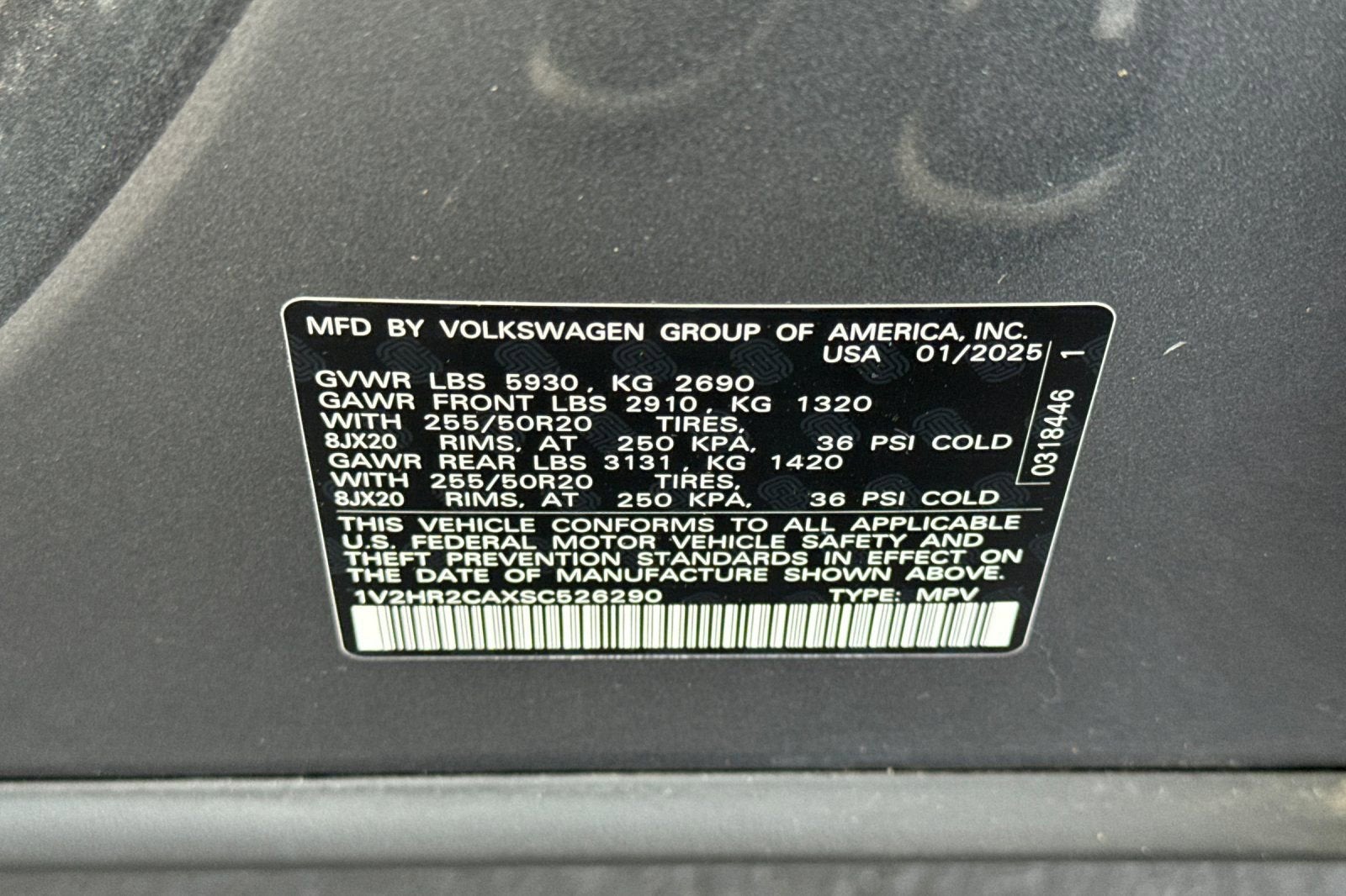 2025 Volkswagen Atlas 2.0T SE w/Technology