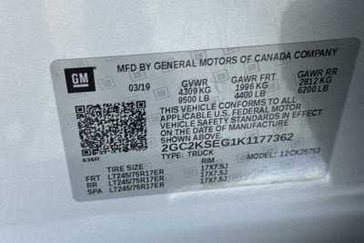 2019 Chevrolet Silverado 2500 HD LT