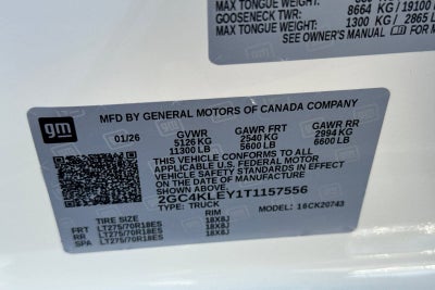 2026 Chevrolet Silverado 2500 HD WT