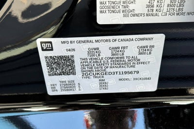 2026 Chevrolet Silverado 1500 LTZ