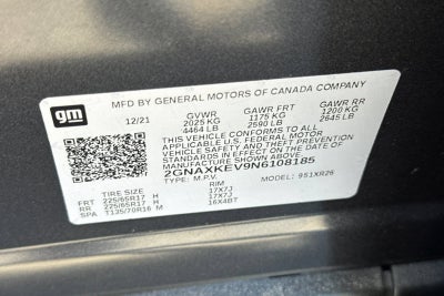 2022 Chevrolet Equinox LT