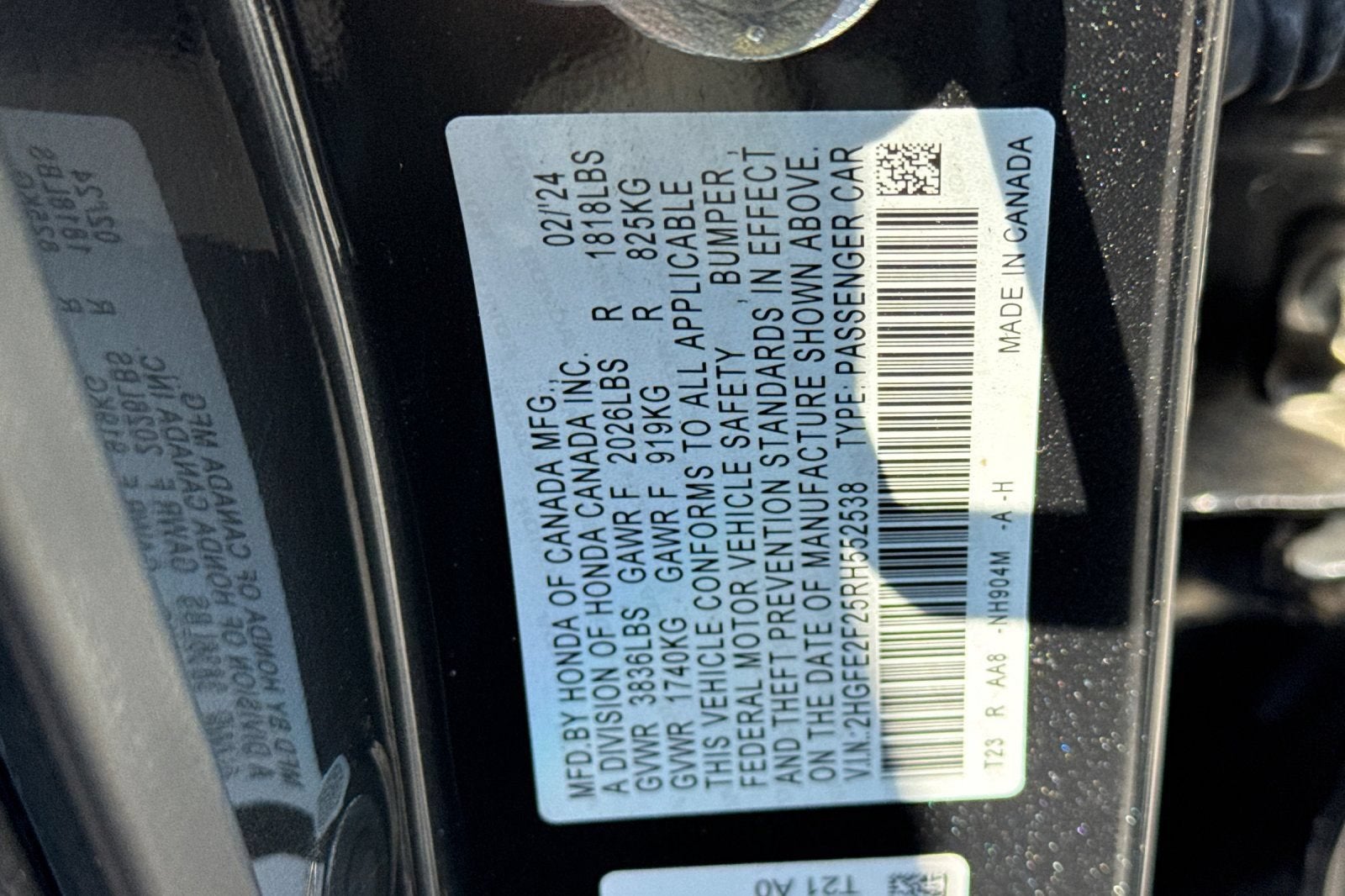 2024 Honda Civic Sedan LX