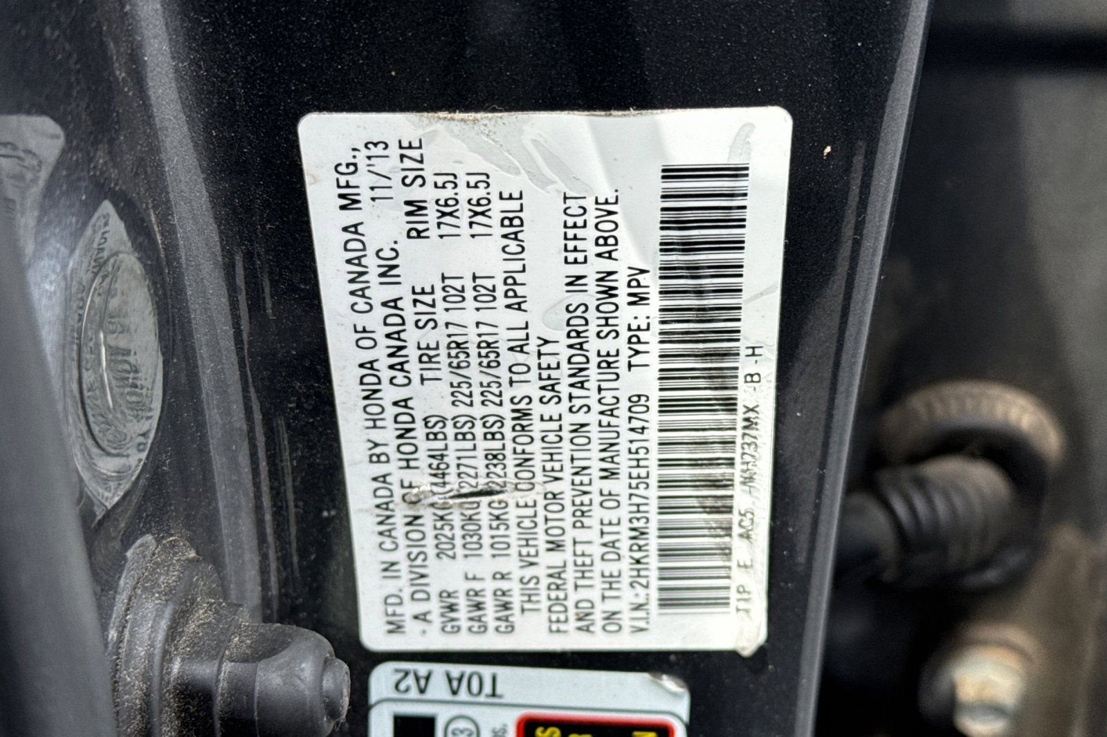 2014 Honda CR-V EX-L