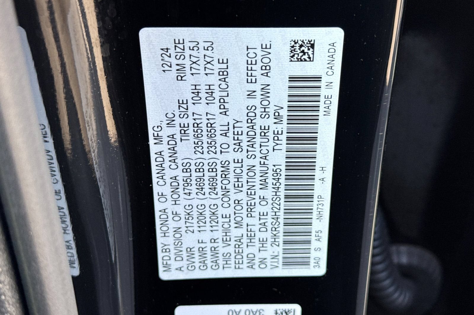 2025 Honda CR-V LX AWD