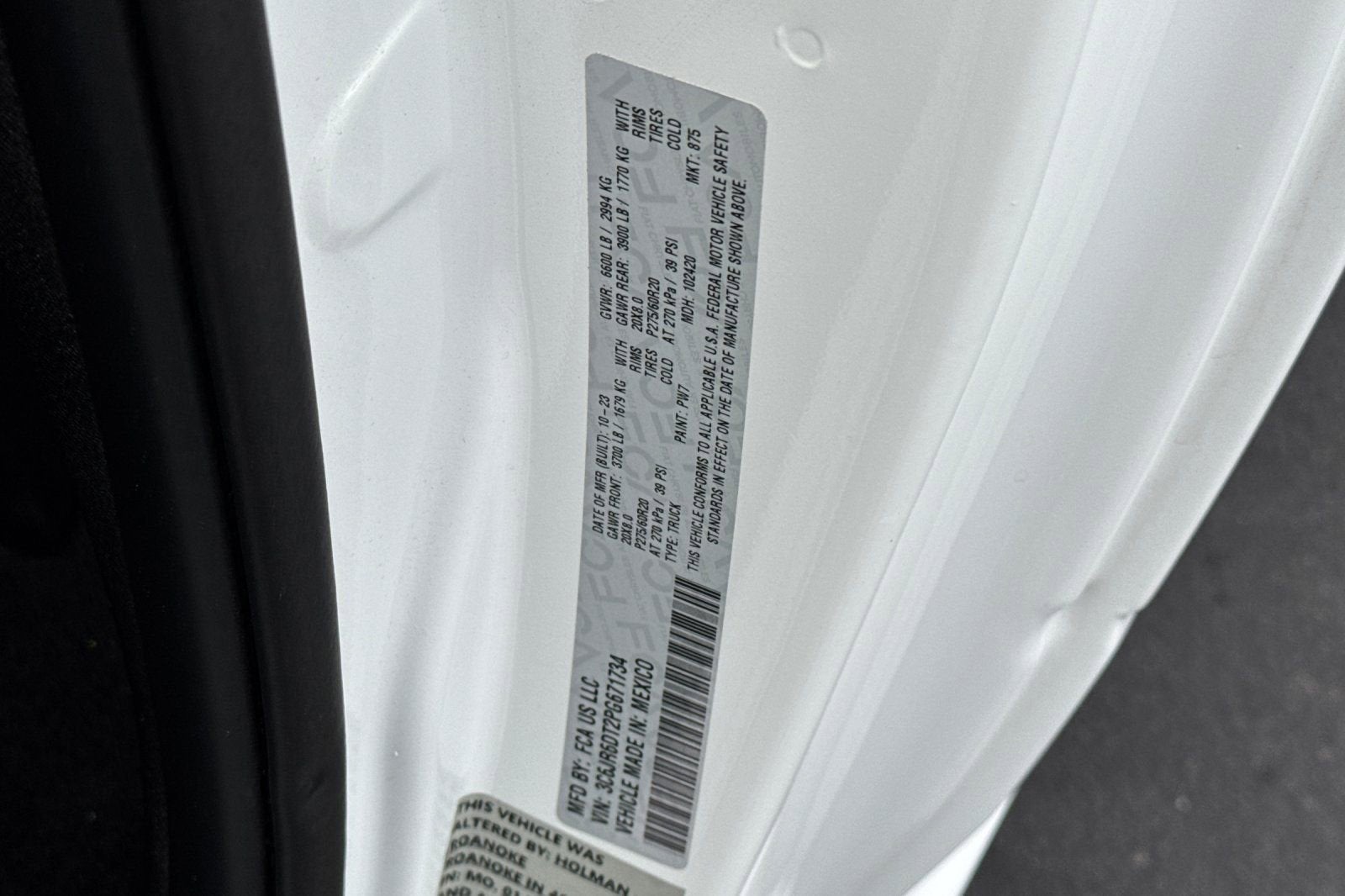 2023 RAM 1500 Classic Tradesman