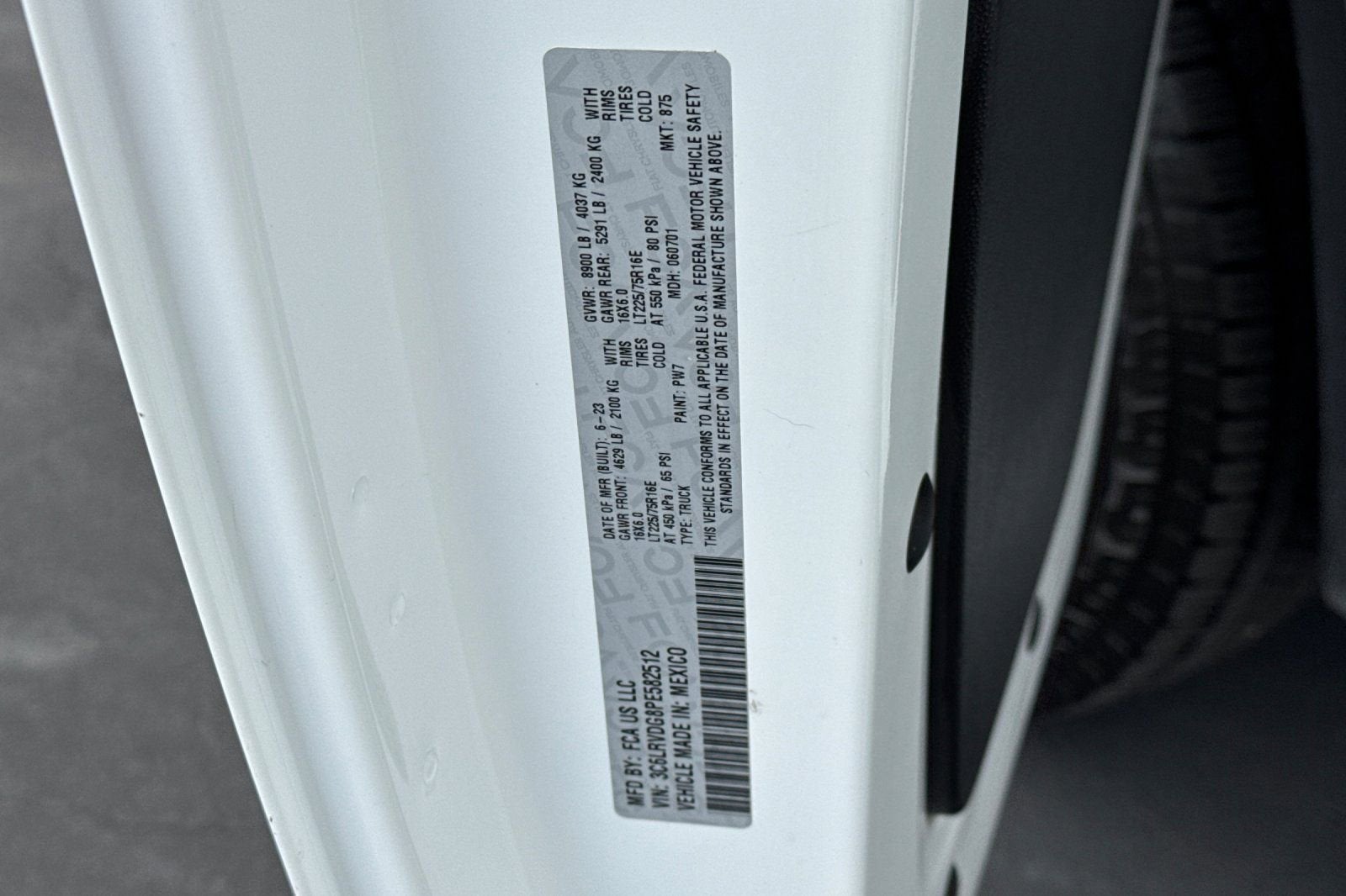 2023 RAM ProMaster Cargo Van 2500 HIGH ROOF 15
