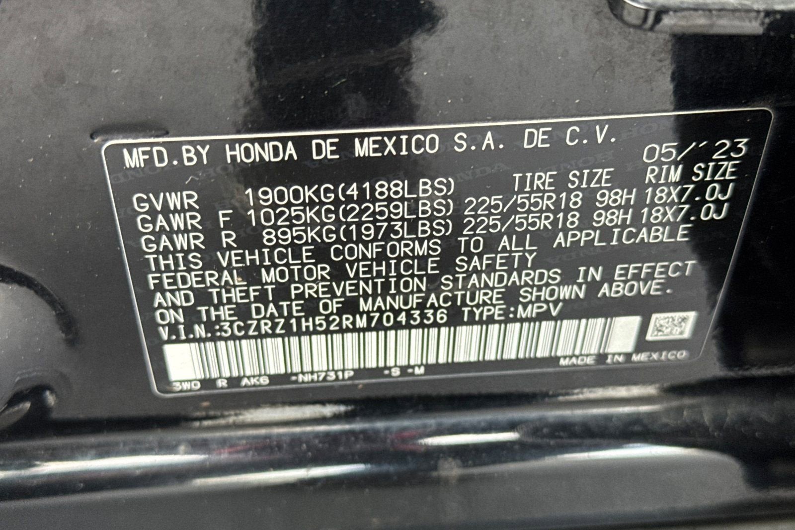 2024 Honda HR-V Sport