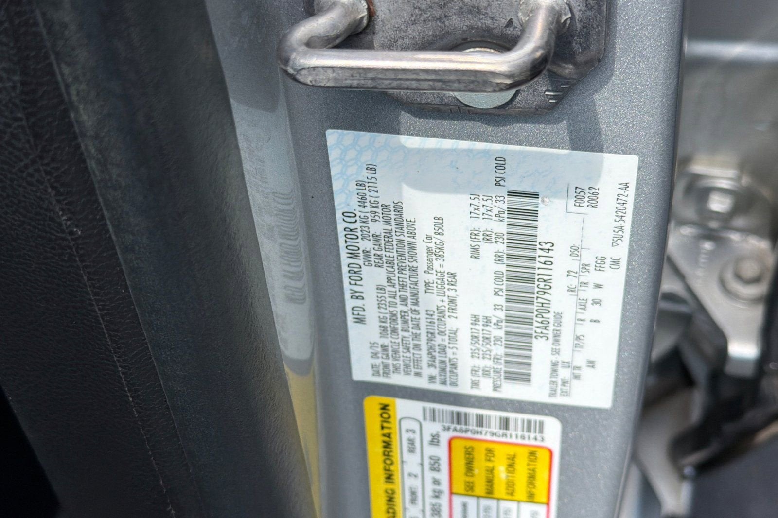 2016 Ford Fusion SE