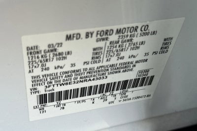 2022 Ford Maverick XL