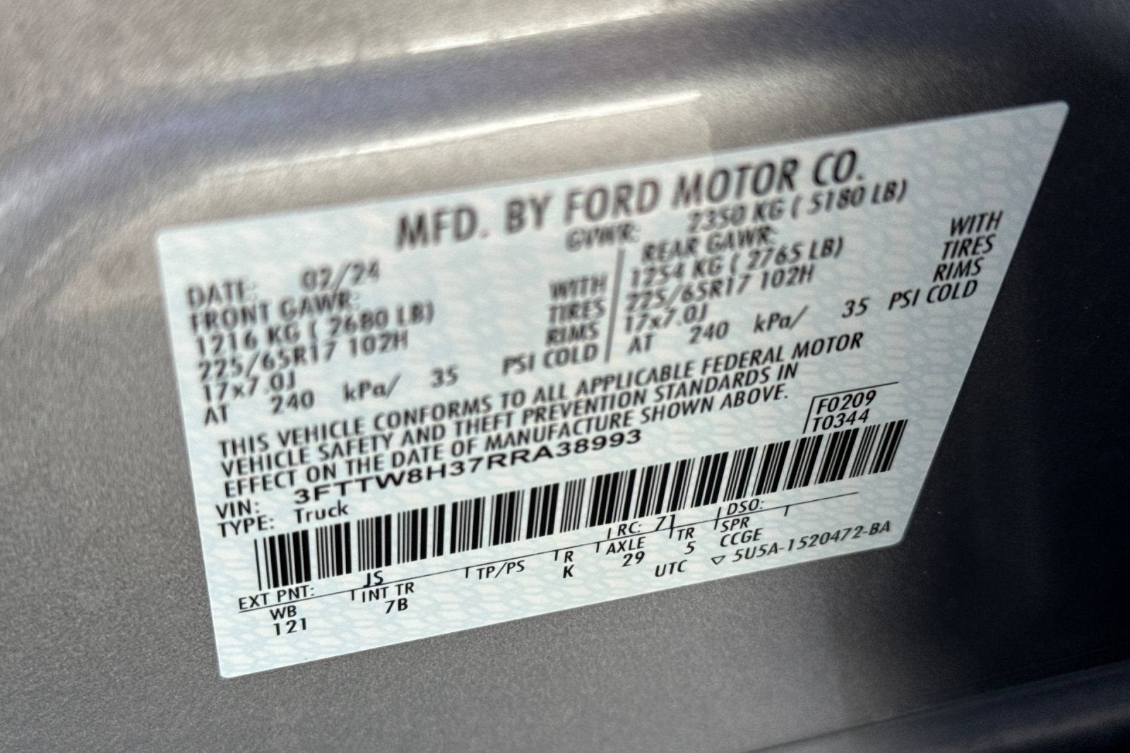 2024 Ford Maverick XLT