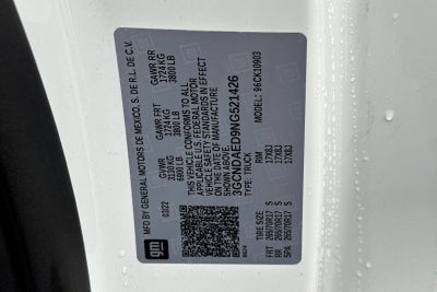 2022 Chevrolet Silverado 1500 WT