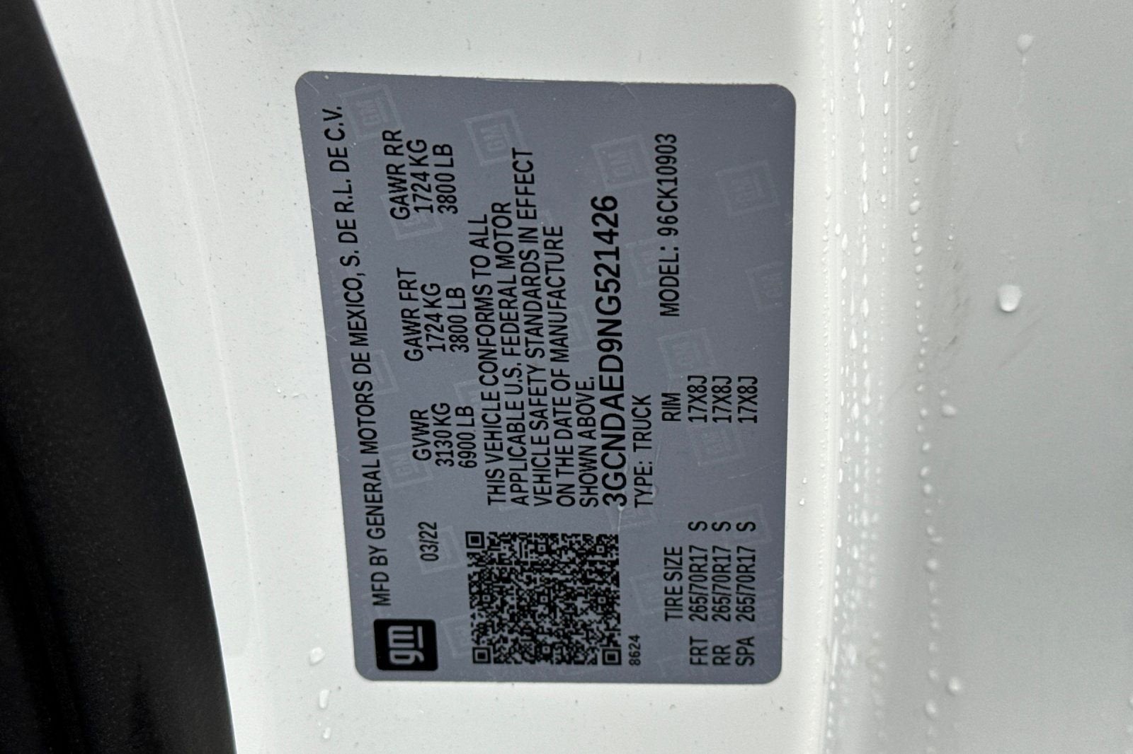 2022 Chevrolet Silverado 1500 WT