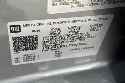 2026 Chevrolet Silverado 1500 Custom