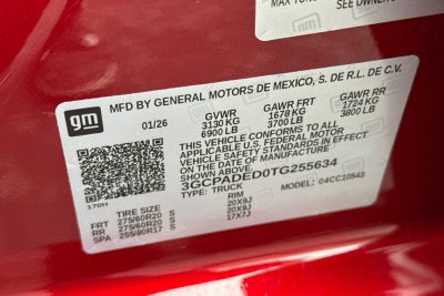 2026 Chevrolet Silverado 1500 RST