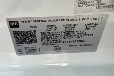 2026 Chevrolet Silverado 1500 RST