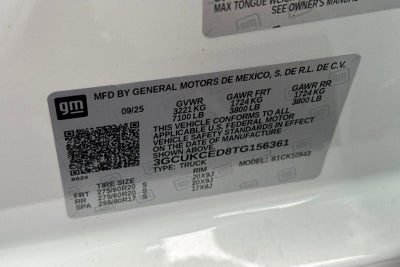 2026 Chevrolet Silverado 1500 Custom Trail Boss