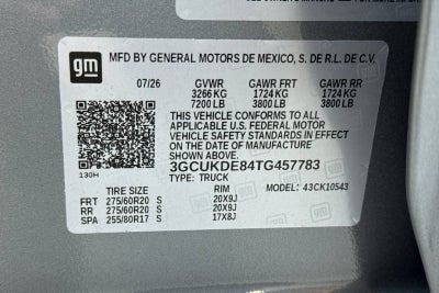 2026 Chevrolet Silverado 1500 LT