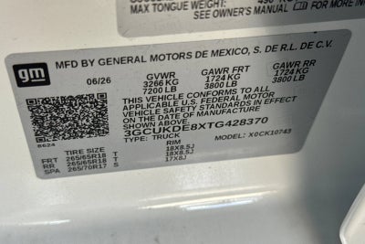 2026 Chevrolet Silverado 1500 LT