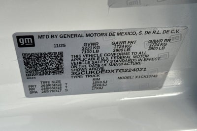 2026 Chevrolet Silverado 1500 LT