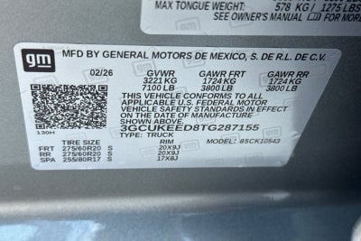 2026 Chevrolet Silverado 1500 RST