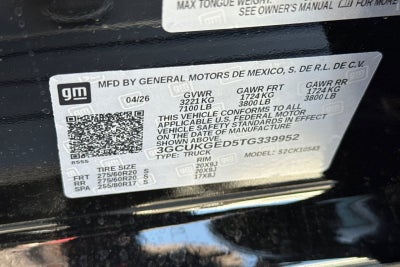 2026 Chevrolet Silverado 1500 LTZ