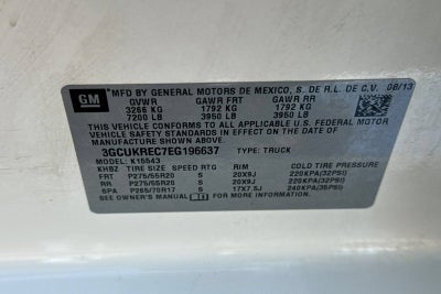 2014 Chevrolet Silverado 1500 LT