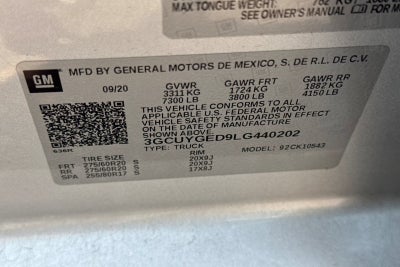 2020 Chevrolet Silverado 1500 LTZ